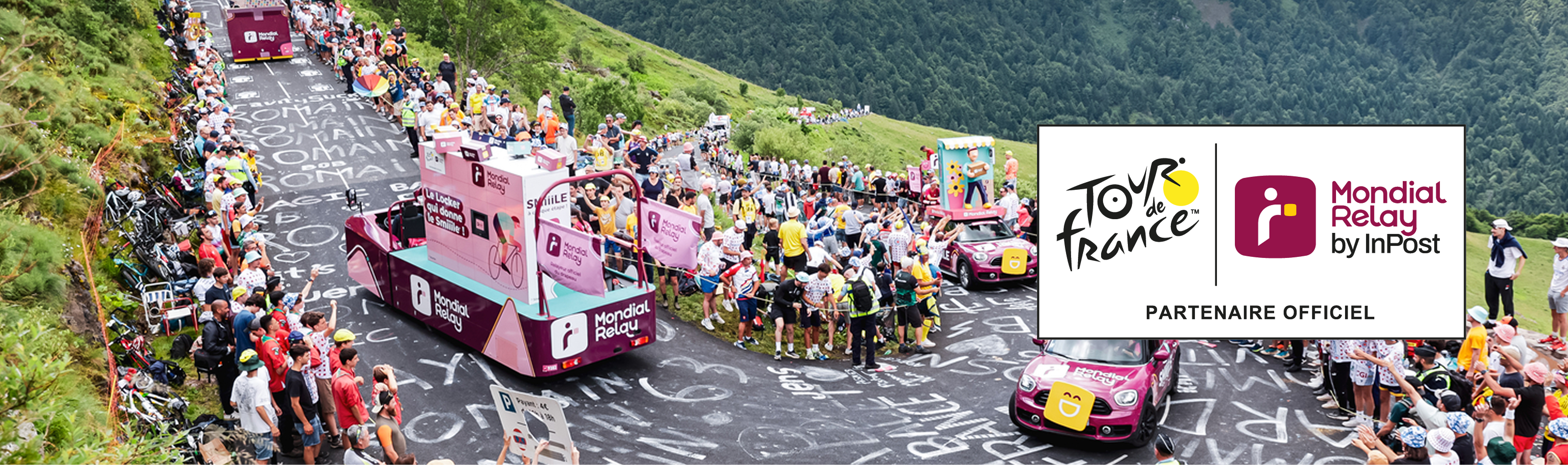Mondial Relay partenaire du Tour de France