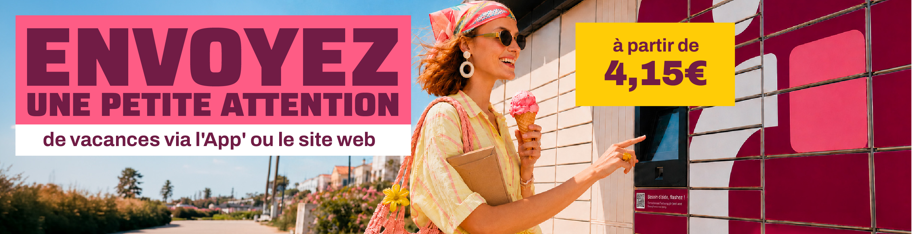Envoyez et recevez vos Colis en Lockers, Points Relais® & à Domicile